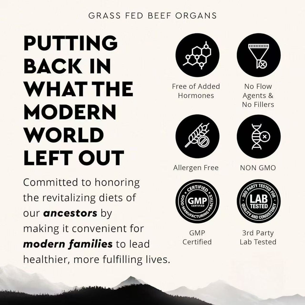 Beef Offal Capsules 90 Count