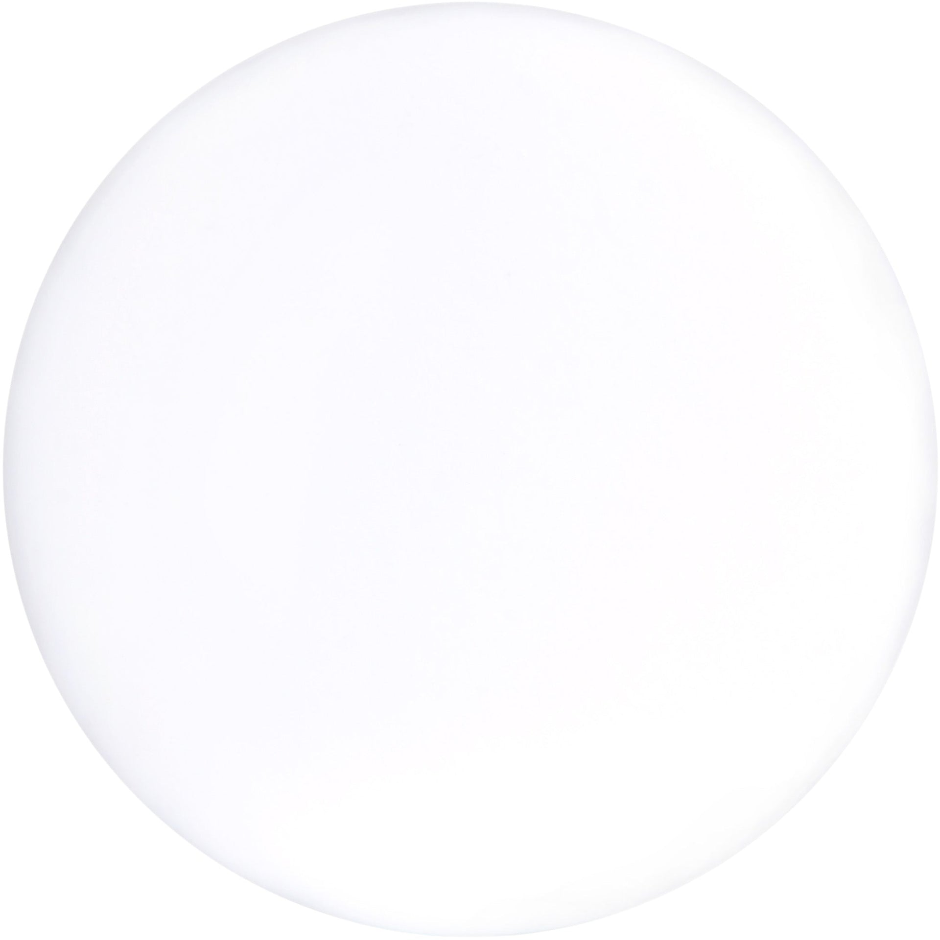 White Matte Acrylic Single Flare Plug Ear Gauge Set - Image 3