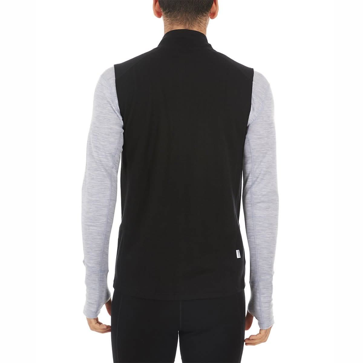 Heavyweight Merino Wool Men's Vest - Athletic Outdoor Layer