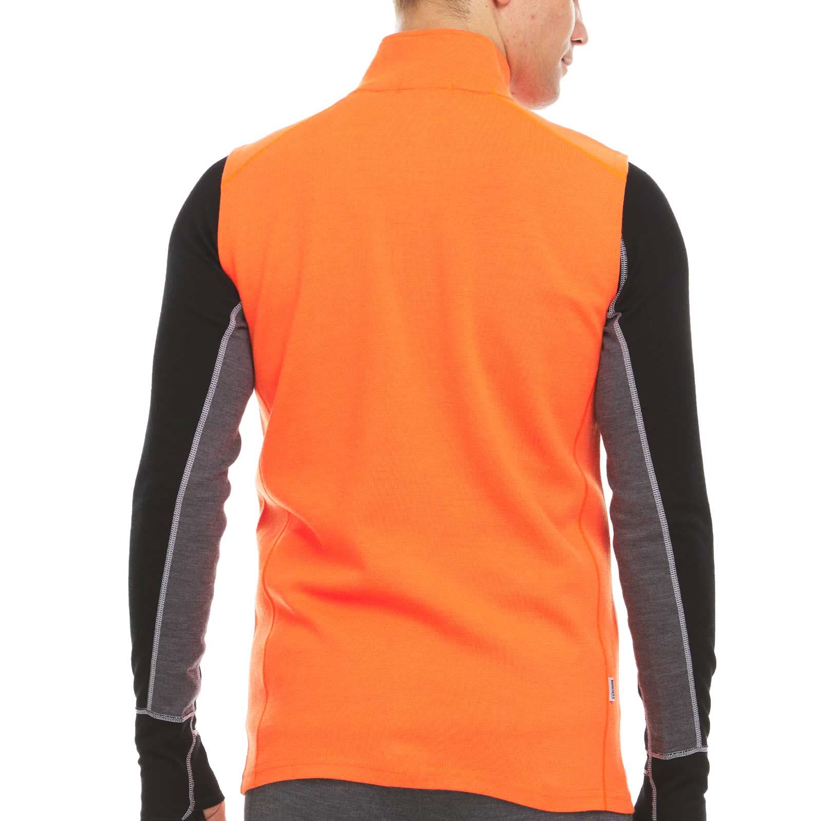 Heavyweight Merino Wool Men's Vest - Athletic Outdoor Layer