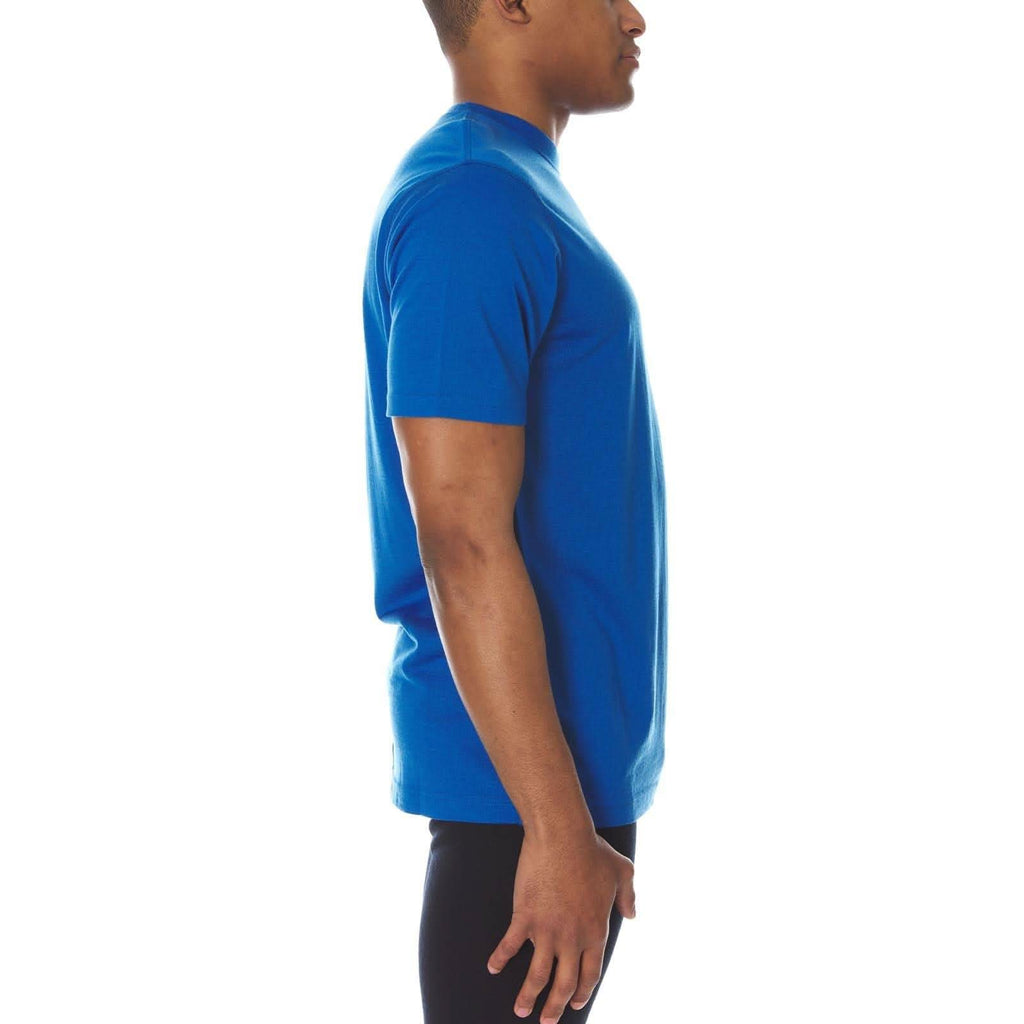 Men's Lightweight Merino Wool Crew Neck T-Shirt - Solid Knit