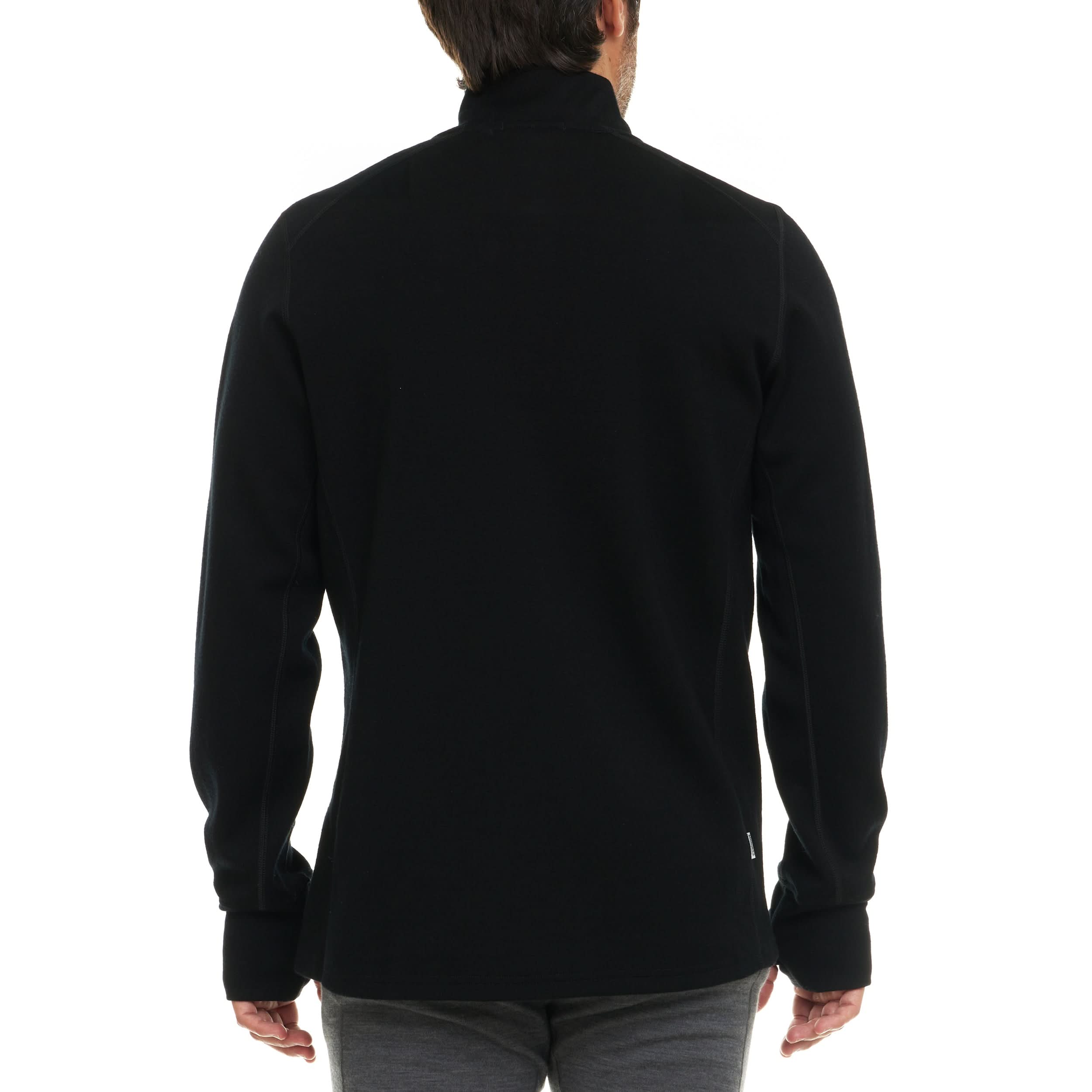 Men's Heavyweight 100% Merino Wool 1/4 Zip Pullover