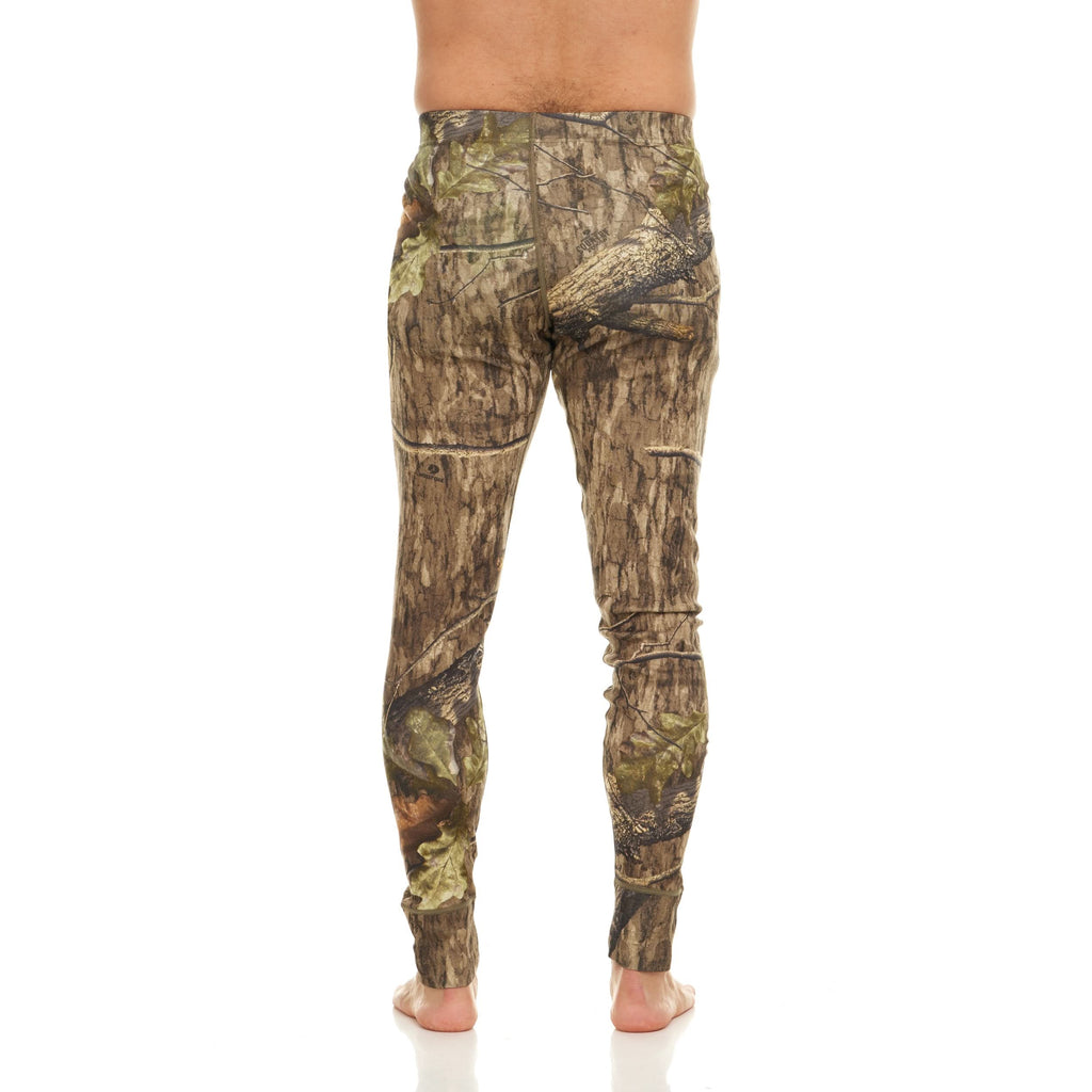 Men's Midweight 100% Merino Wool Thermal Base Layer Bottoms