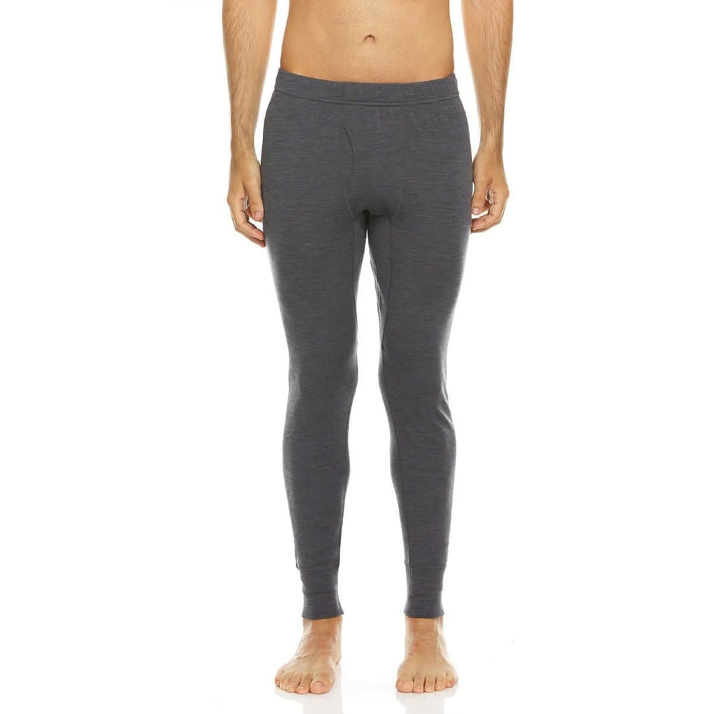 Men's Midweight 100% Merino Wool Thermal Base Layer Bottoms