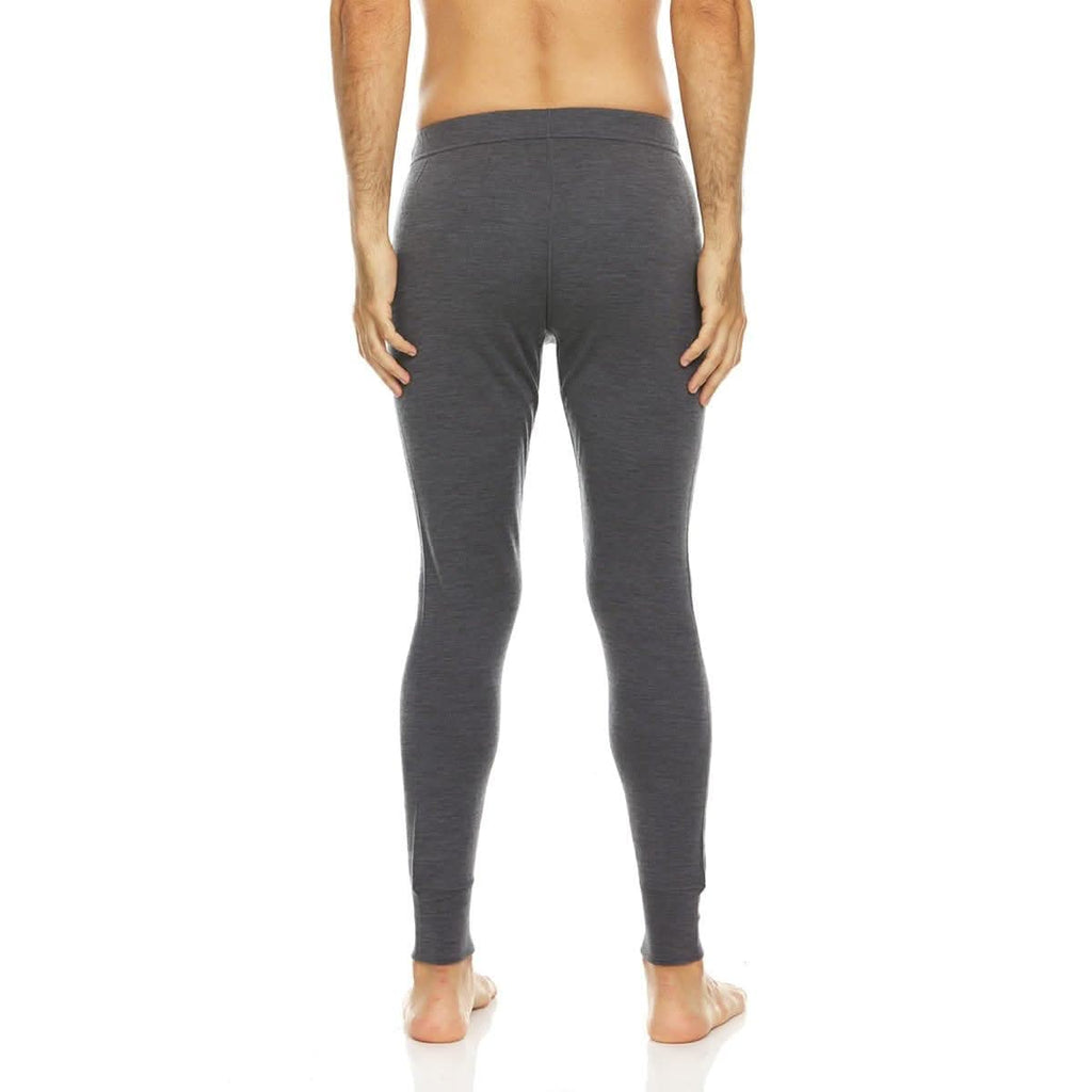 Men's Midweight 100% Merino Wool Thermal Base Layer Bottoms