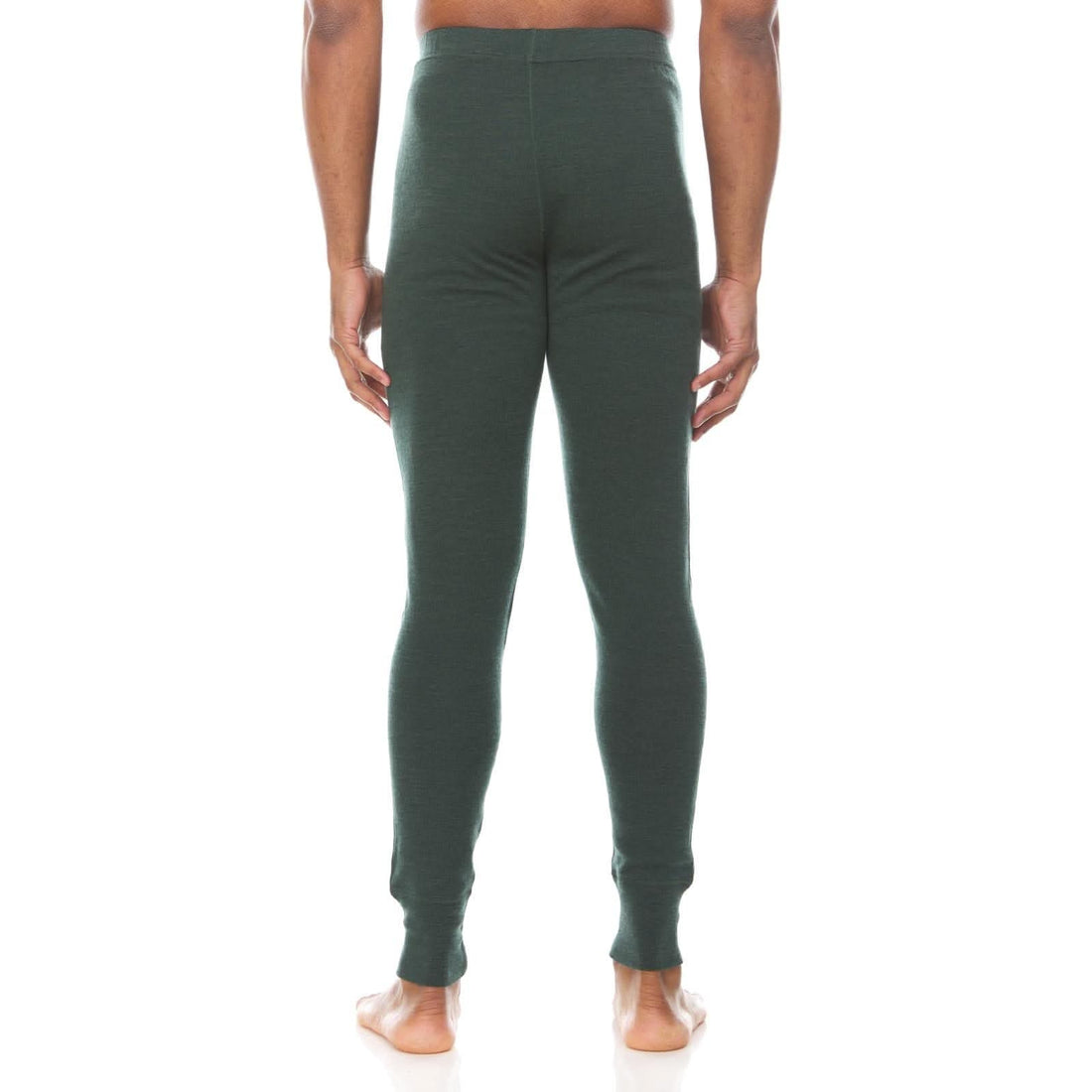 Men's Midweight 100% Merino Wool Thermal Base Layer Bottoms
