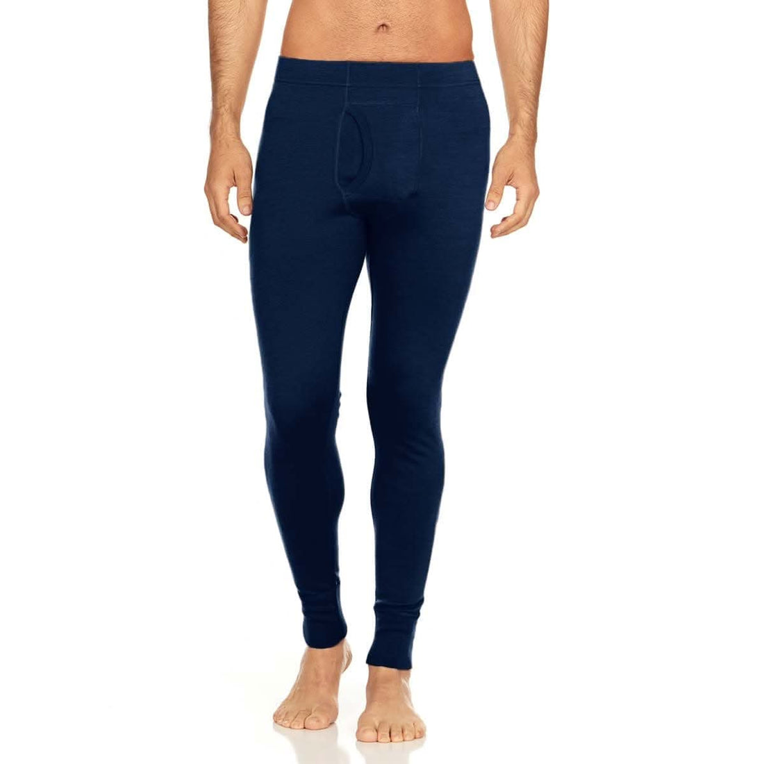 Men's Midweight 100% Merino Wool Thermal Base Layer Bottoms