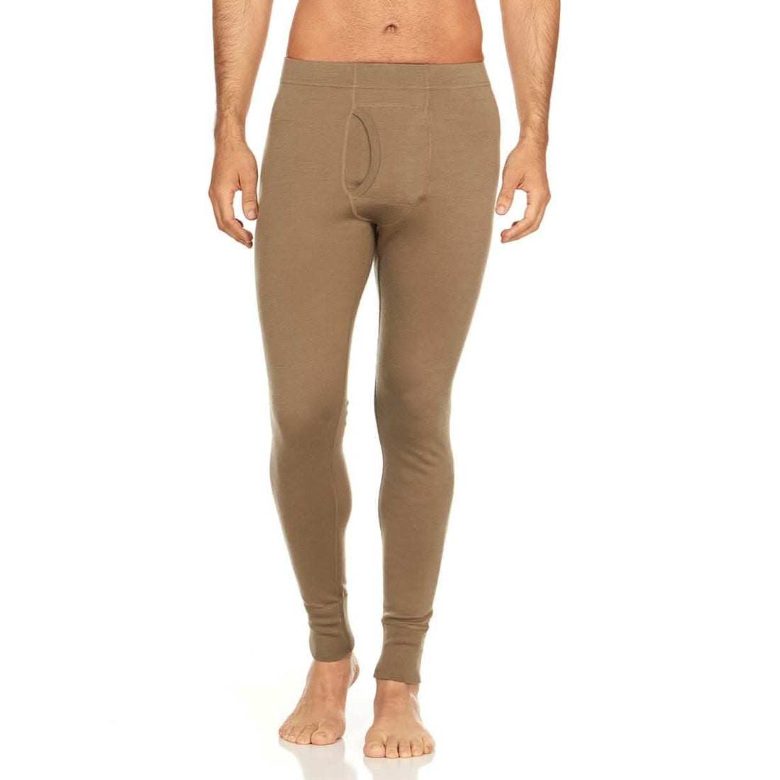 Men's Midweight 100% Merino Wool Thermal Base Layer Bottoms
