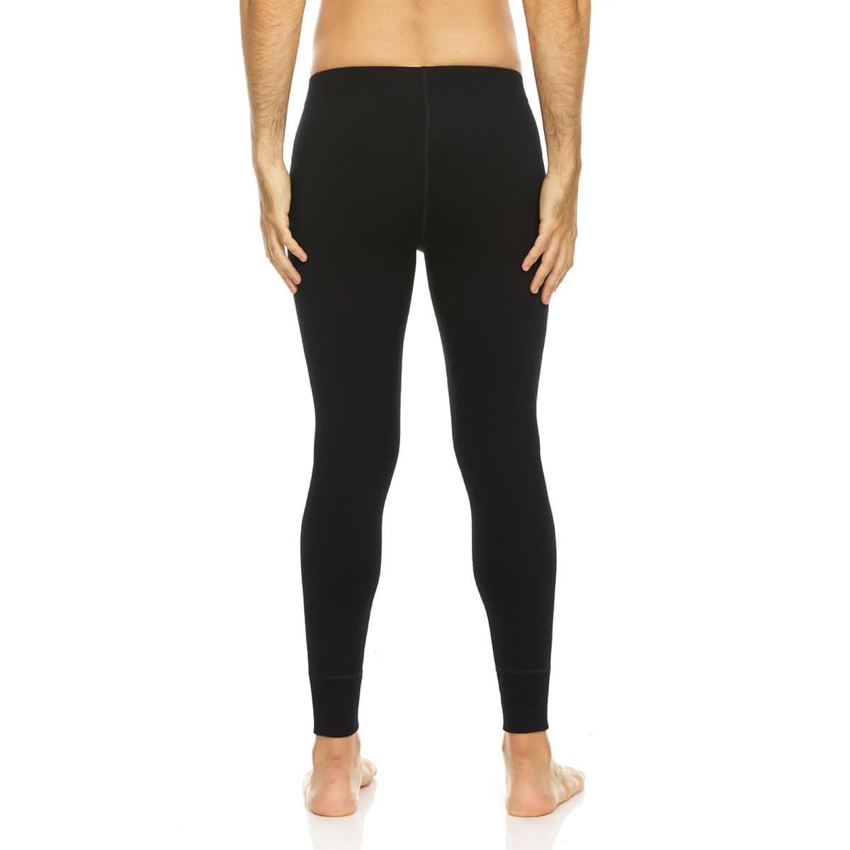 Men's Heavyweight Merino Wool Thermal Bottoms - Fitted Base Layer