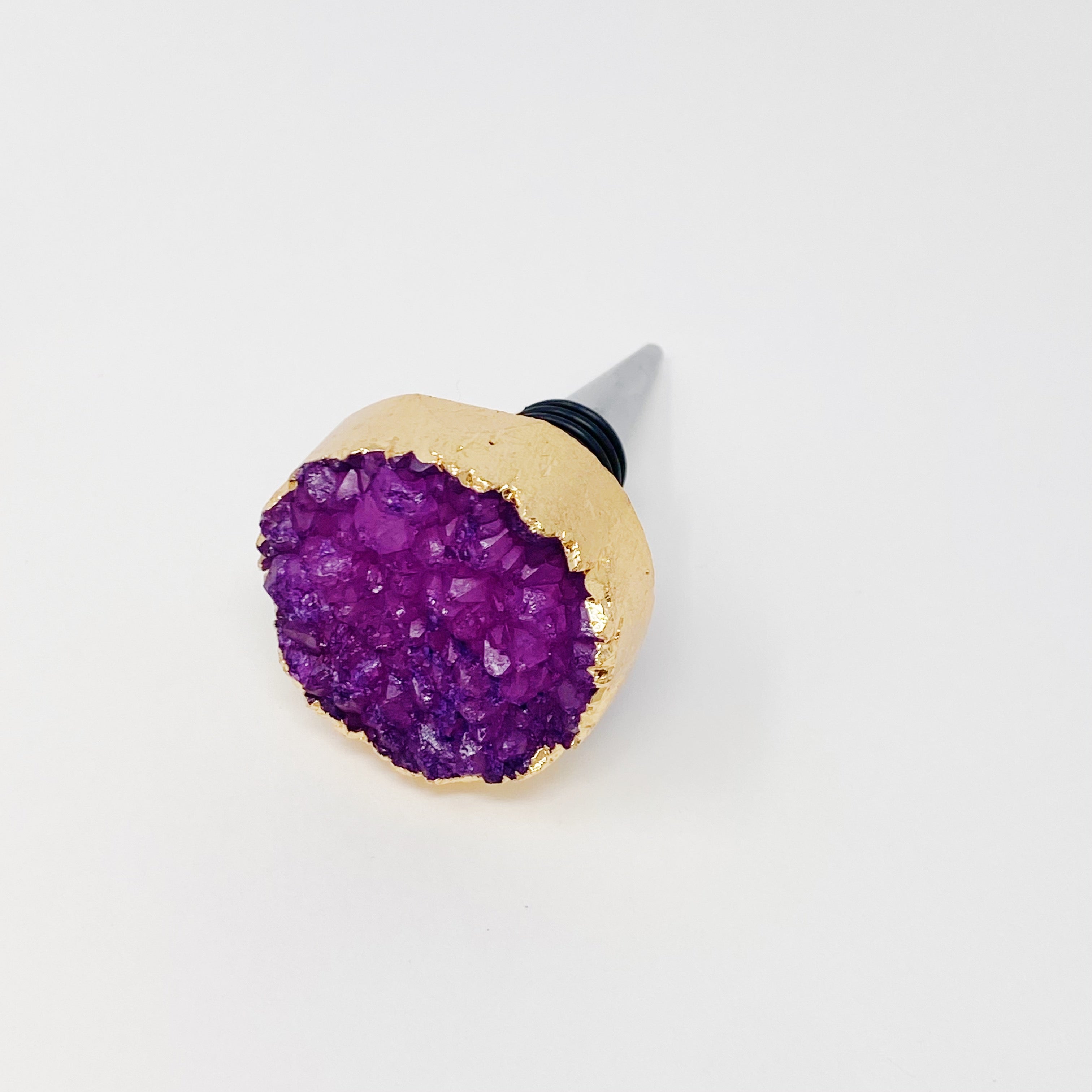 Crystal Mine Natural Stone Wine Stopper
