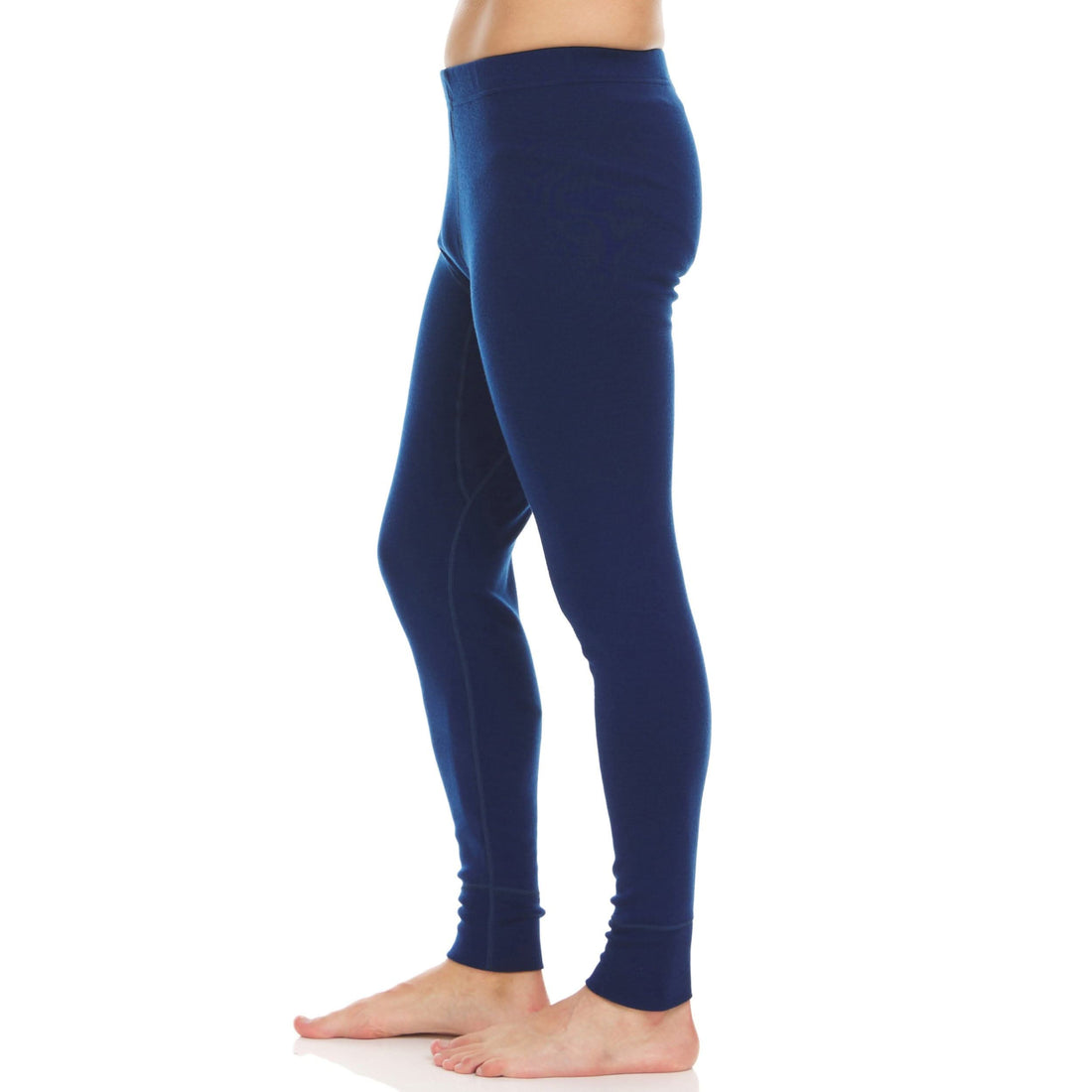 Men's Heavyweight Merino Wool Thermal Bottoms - Fitted Base Layer