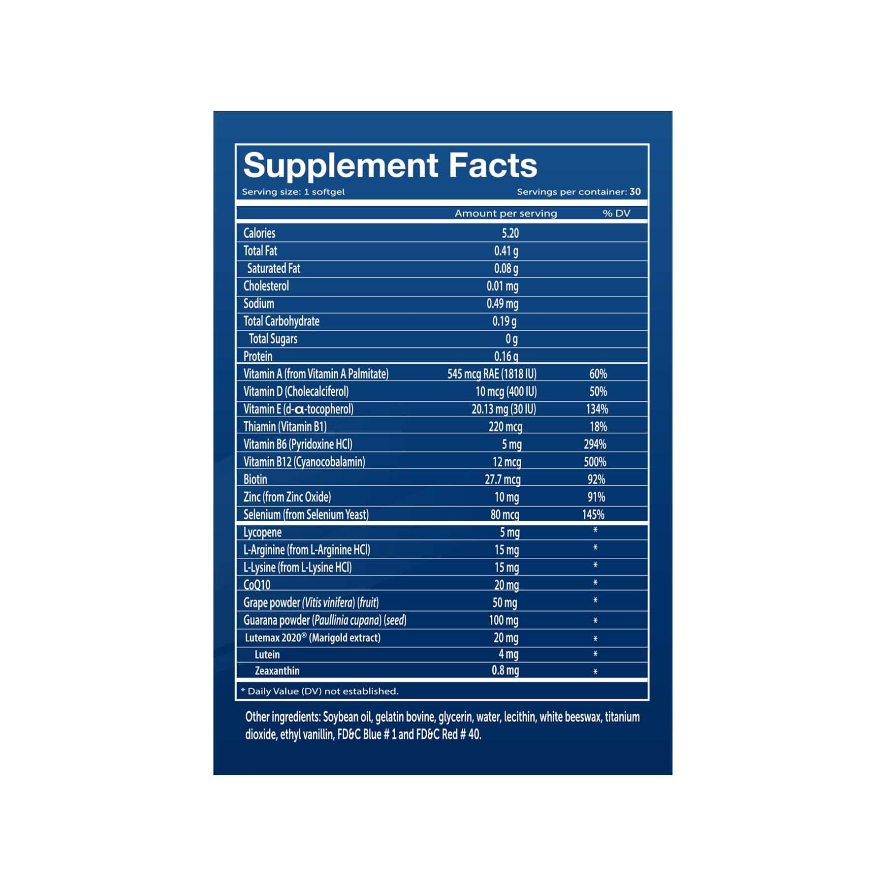 Men & Women Multivitamin Bundle, Gluten Free German Formula