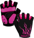 MOREOK Cycling Gloves Bike Gloves for Men/Women-[5MM Gel Pad] Half Finger Bicycle Biking Gloves for Cycling/Weight Lifting/Gym/Motorcycle/Rowing/Outdoor Sports