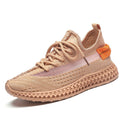 Women's Harajuku Summer Knitted Mesh Lace-Up Sneakers