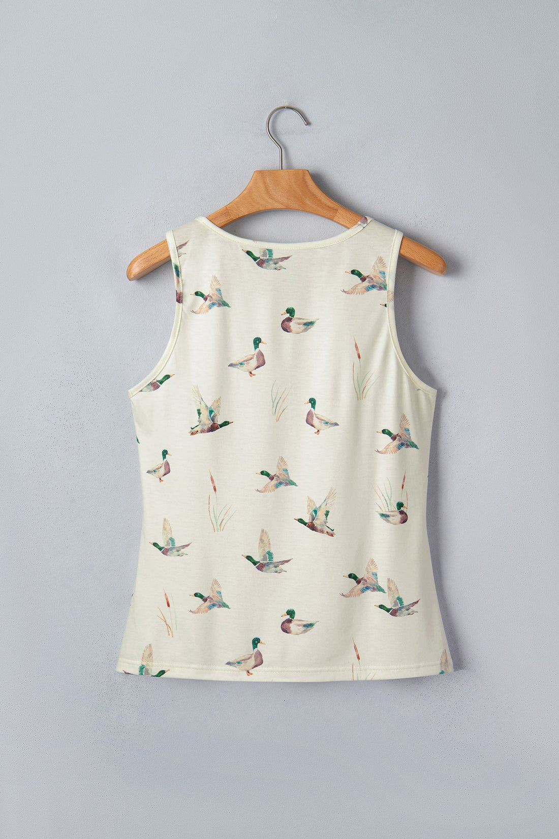 Western Mallard Round Neck Tank Top