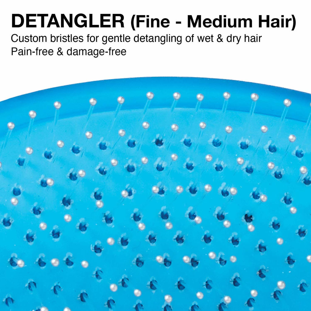 Professional Scalp-Hugging Detangler Hair Brush for Wet & Dry Hair