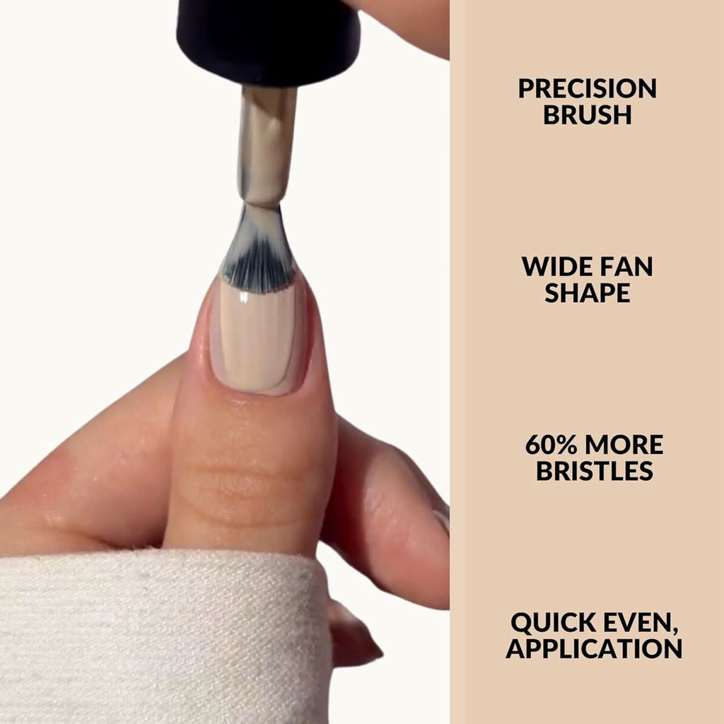 See You Latte Nail Strengthening Polish - Creamy Off-White 21-Free