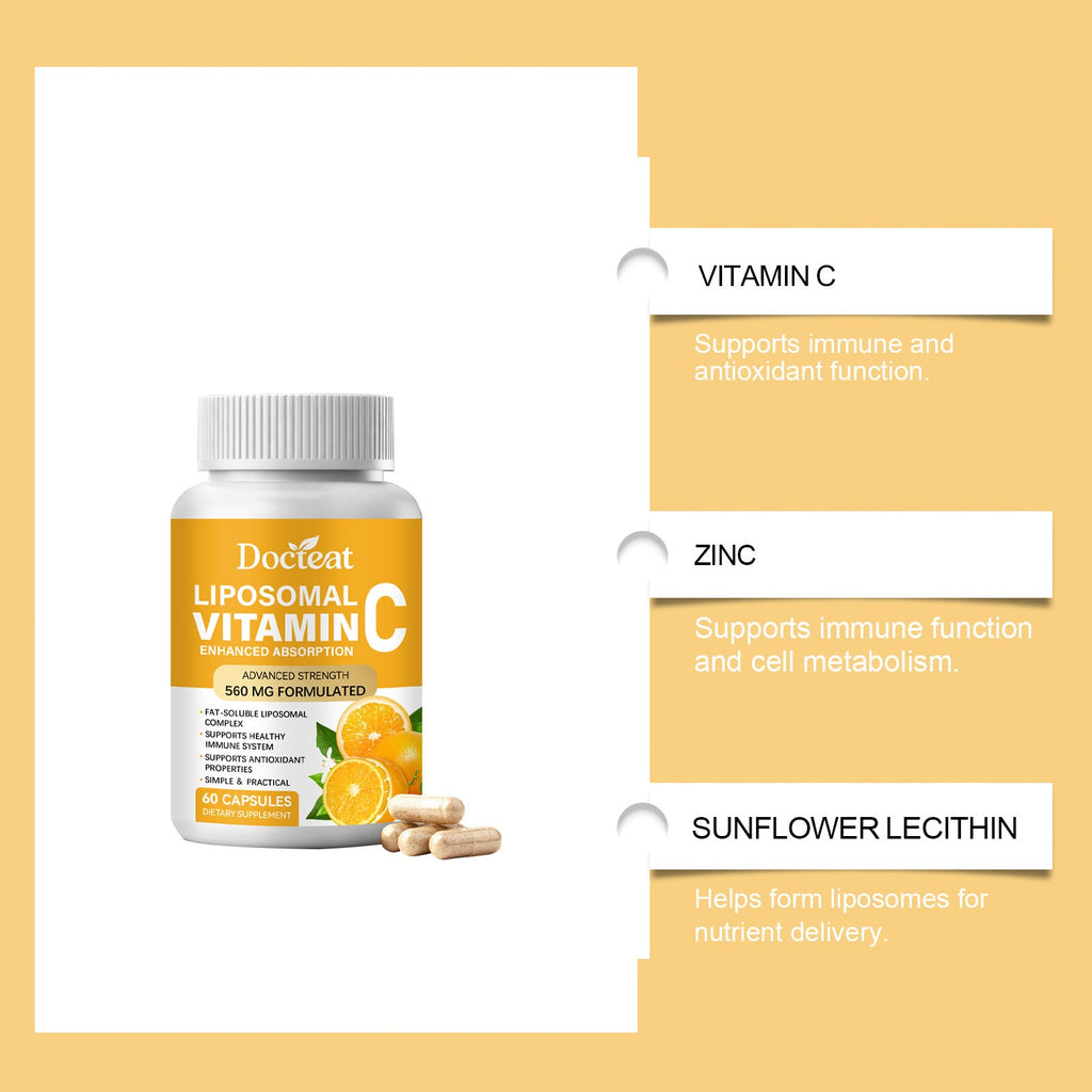 Liposomal Vitamin C Nutritional Capsules