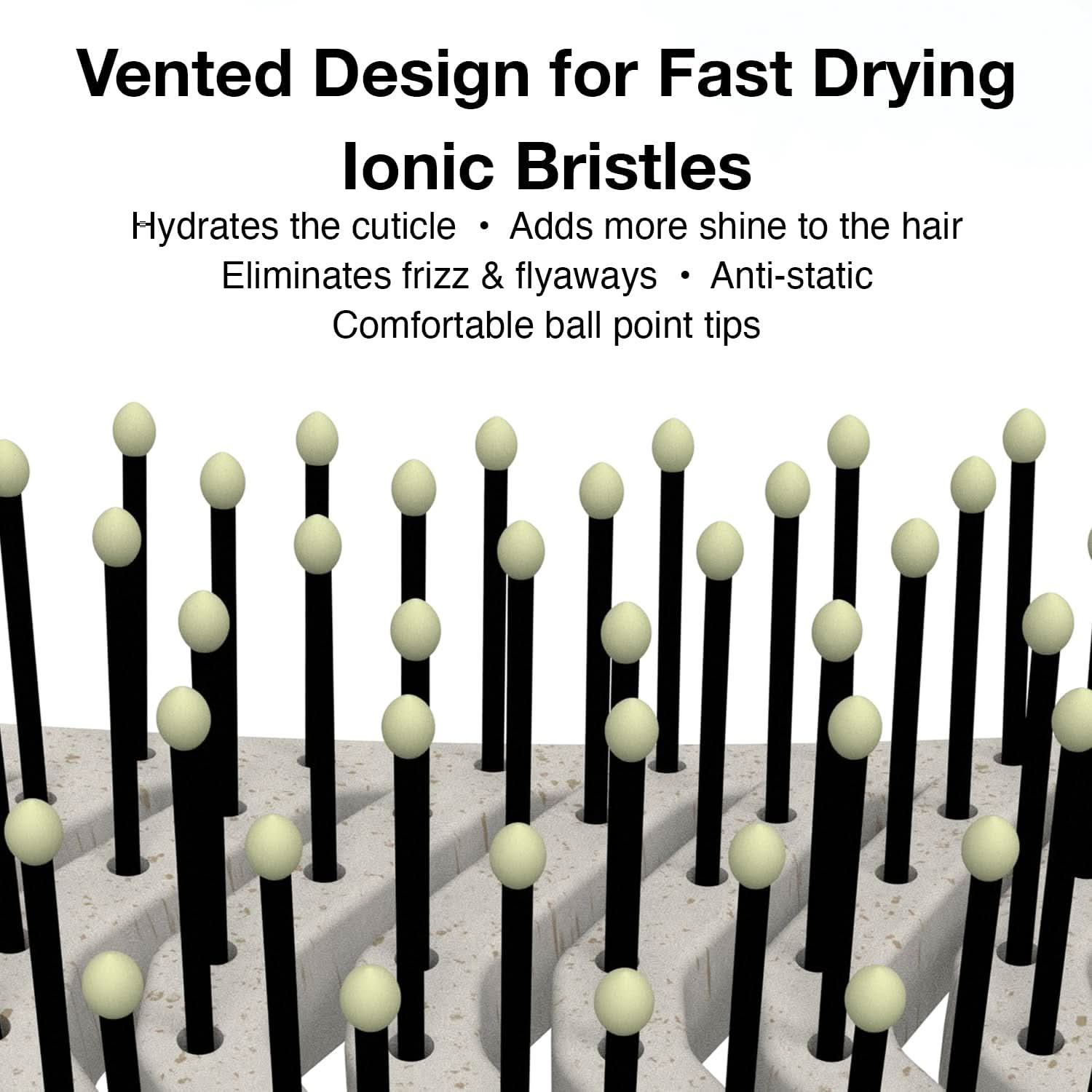 Large Paddle Styling Brush - Ionic Anti-Static Hair Brush
