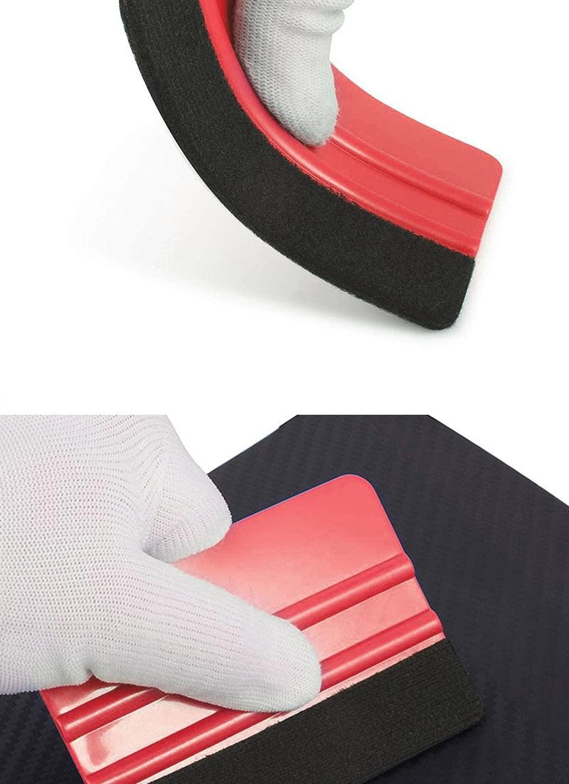 Professional Vinyl Wrap Application Tool Kit - 13-Piece Squeegee Set