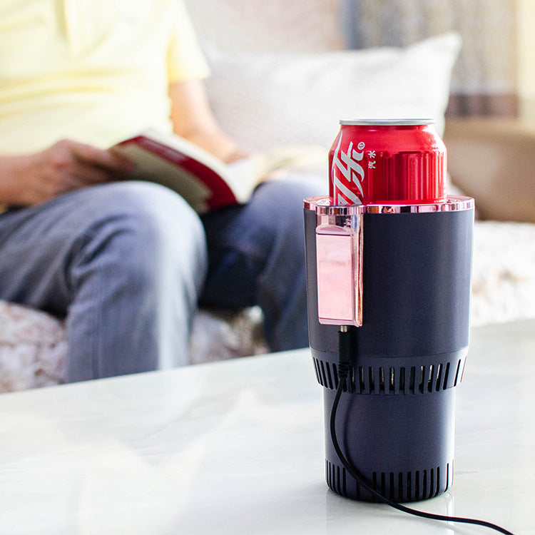2-in-1 Smart Car Cup Holder Warmer and Cooler with Digital Display