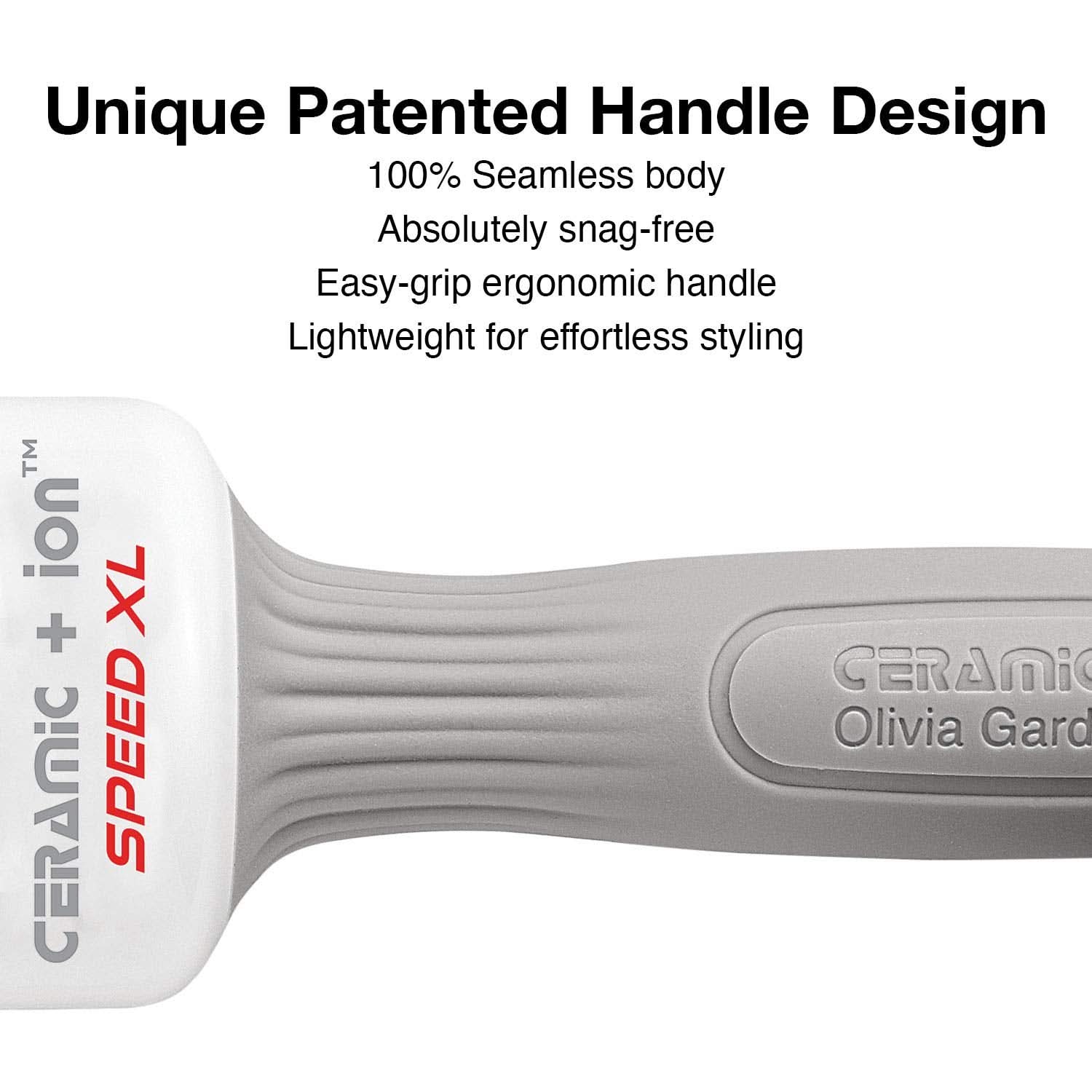 Ceramic + Ion Speed XL Professional Hair Brush 1-Inch Barrel