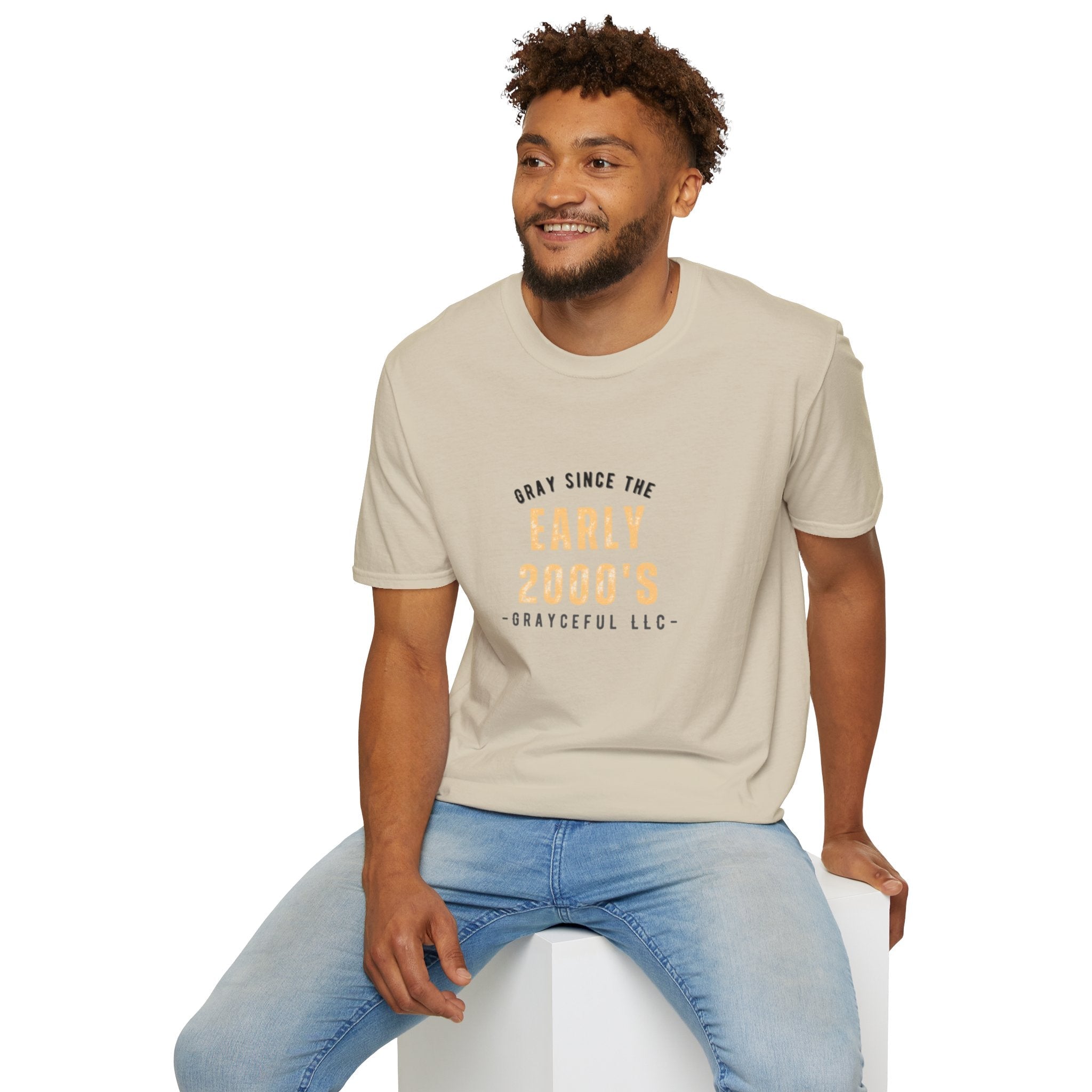 Unisex Softstyle Cotton Crewneck T-Shirt: Minimalist Casual Tee