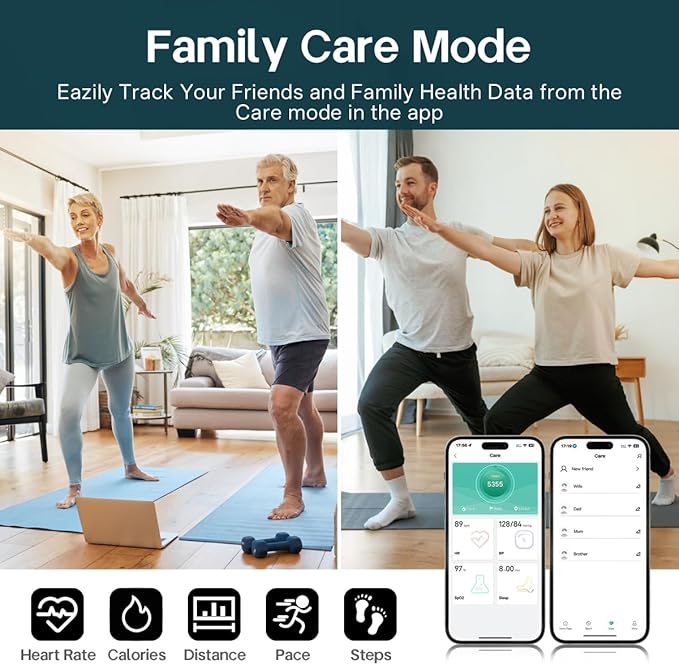 Smart Rings for Women Men,Fitness Tracker Ring,Heart Rate,Blood Oxygen,Blood Pressure,Step Tracker,Sleep Monitoring,No Subscription Fee,IP68 Waterproof Smart Ring for iphone&Android(Gold 11)