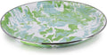 Modern Monet patterned enamelware medium serving tray