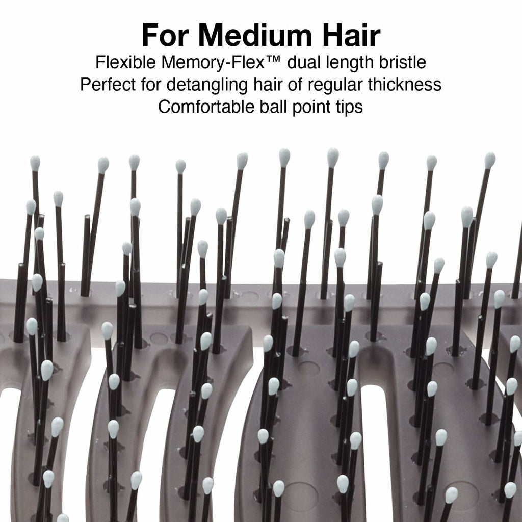 Medium iDetangle Hair Brush with Ergonomic Anti-Slip Handle