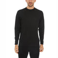 Men's Lightweight 100% Merino Wool Crew Neck Long Sleeve Shirt