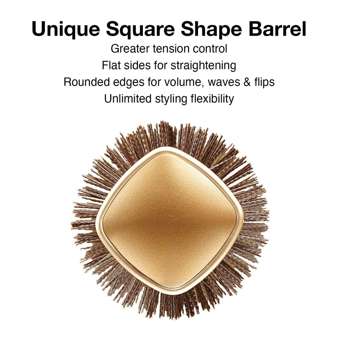 NanoThermic Ceramic + Ion Square Shaper Thermal Styling Brush