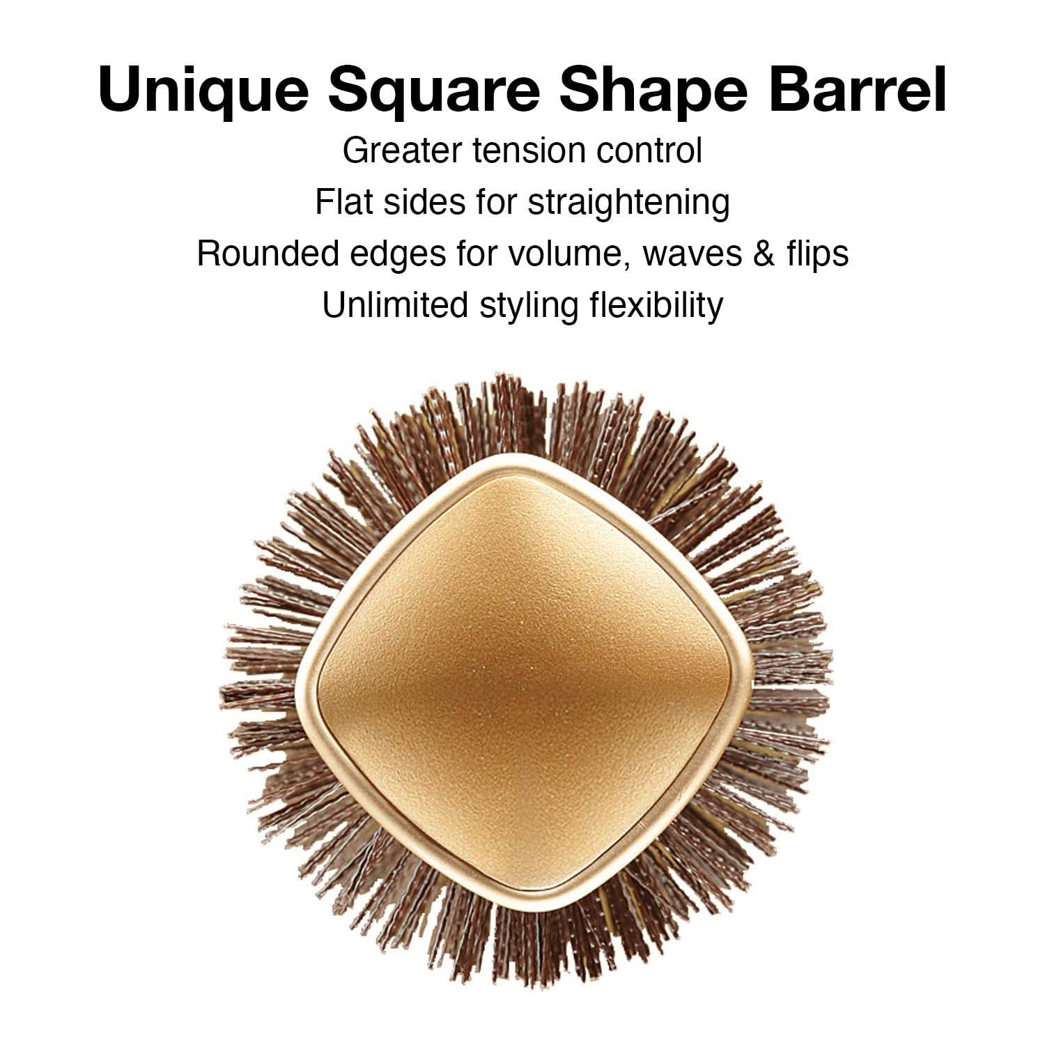 NanoThermic Ceramic + Ion Square Shaper Thermal Styling Brush
