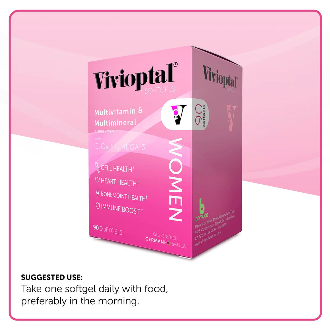 Women’s Multivitamin & Multimineral Softgels with CoQ10 & Omega-3
