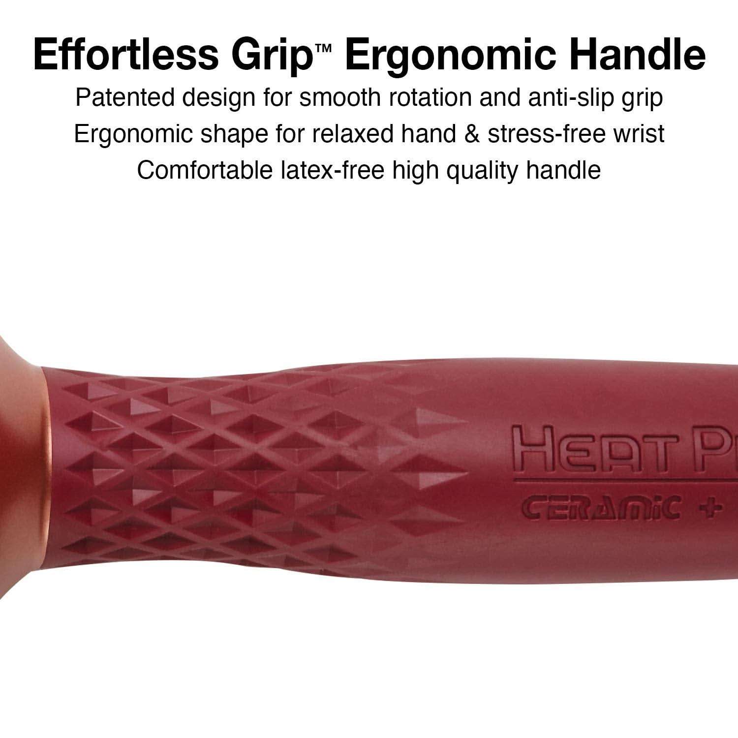1 Inch Ceramic Ion Hair Brush, Professional Thermal Styling Tool