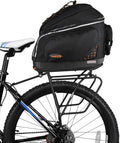 Ibera PakRak Touring Bicycle Seatpost/Disc/Non/Disc Rack and Quick Release Bag