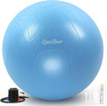 Yoga Ball Pregnancy Ball, 1.7mm Extra Thick Birthing Ball for Pregnancy, 600LB Anti-Burst Exercise Ball for Fitness, Balance, Physical Therapy, Non-Slip Stabil-ity Ball with Bump