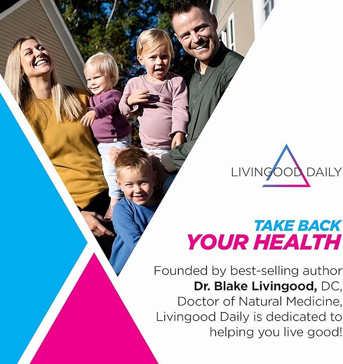 Livingood Daily Unflavored Collagen Powder for Women & Men, Hydrolyzed Collagen Peptides Powder with Vitamin C, Protein with 20 Amino Acids, Type I & III, Grass Fed, Keto, Paleo, Gluten Free, 30 Srvgs
