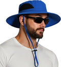 EINSKEY Wide Brim Sun Hat, UPF 50+ UV Protection Waterproof Packable Bucket Hat for Men & Women, Fishing Hiking Beach Garden