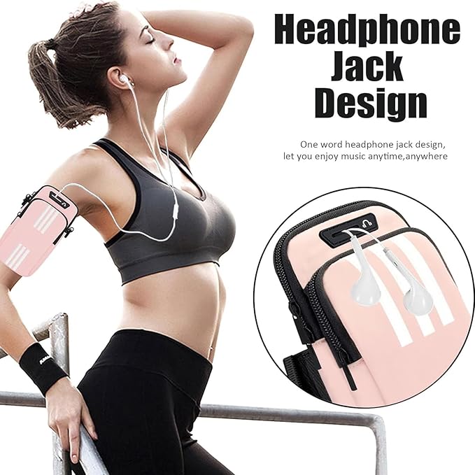Running Armband, Cell Phone Purse Small Crossbody Bags for Women Men Kids Pouch for iPhone 15/14/13 pro/Plus/xs/xr/xs max, Galaxy S22 Ultra and More