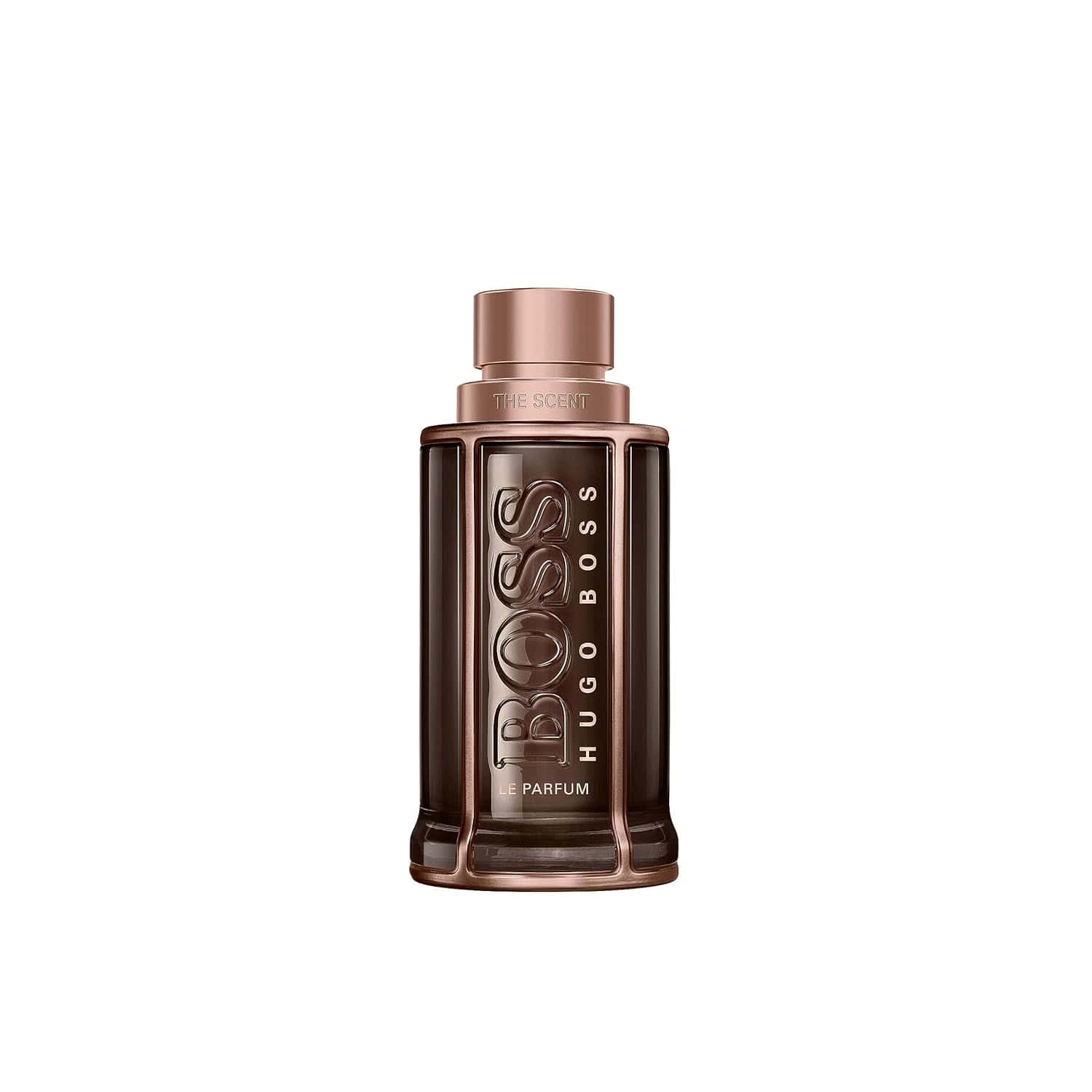 Bottle of Hugo Boss The Scent Le Parfum for Him 3.4 fl oz fragrance