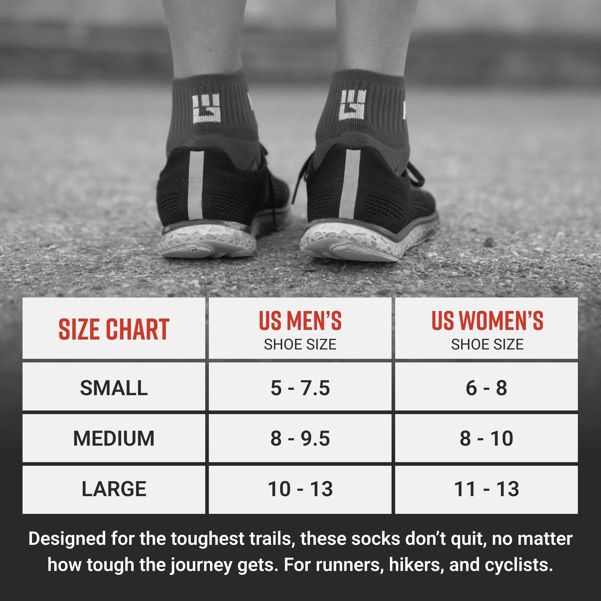 SPARTAN by MudGear Quarter (1/4) Crew Sock