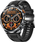 Smart Watches for Men, Military Smart Watch for Android & iPhone, 100 Days Battery Life/Call/Answer 1.91'' Mens Waterproof Fitness Tracker with Heart Rate, Sp02, Sleep Monitor, 100+ Sports Mode