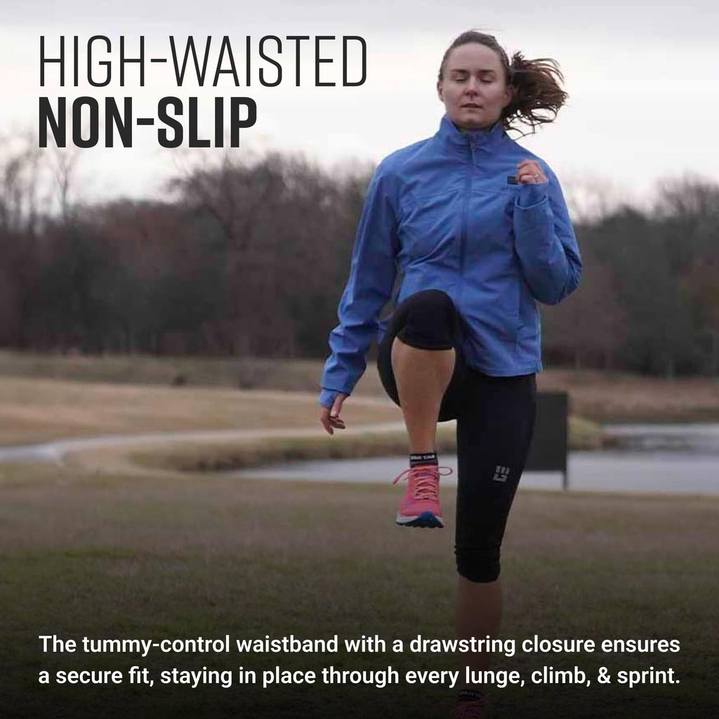 Women's Flex-Fit Compression Capri Leggings for Obstacle Racing - Image 7