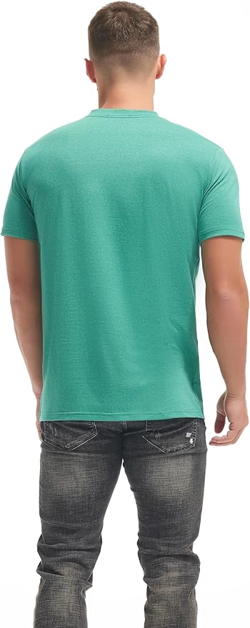 Men’s Modern Fitted V-Neck T-Shirt Premium Comfort Undershirt
