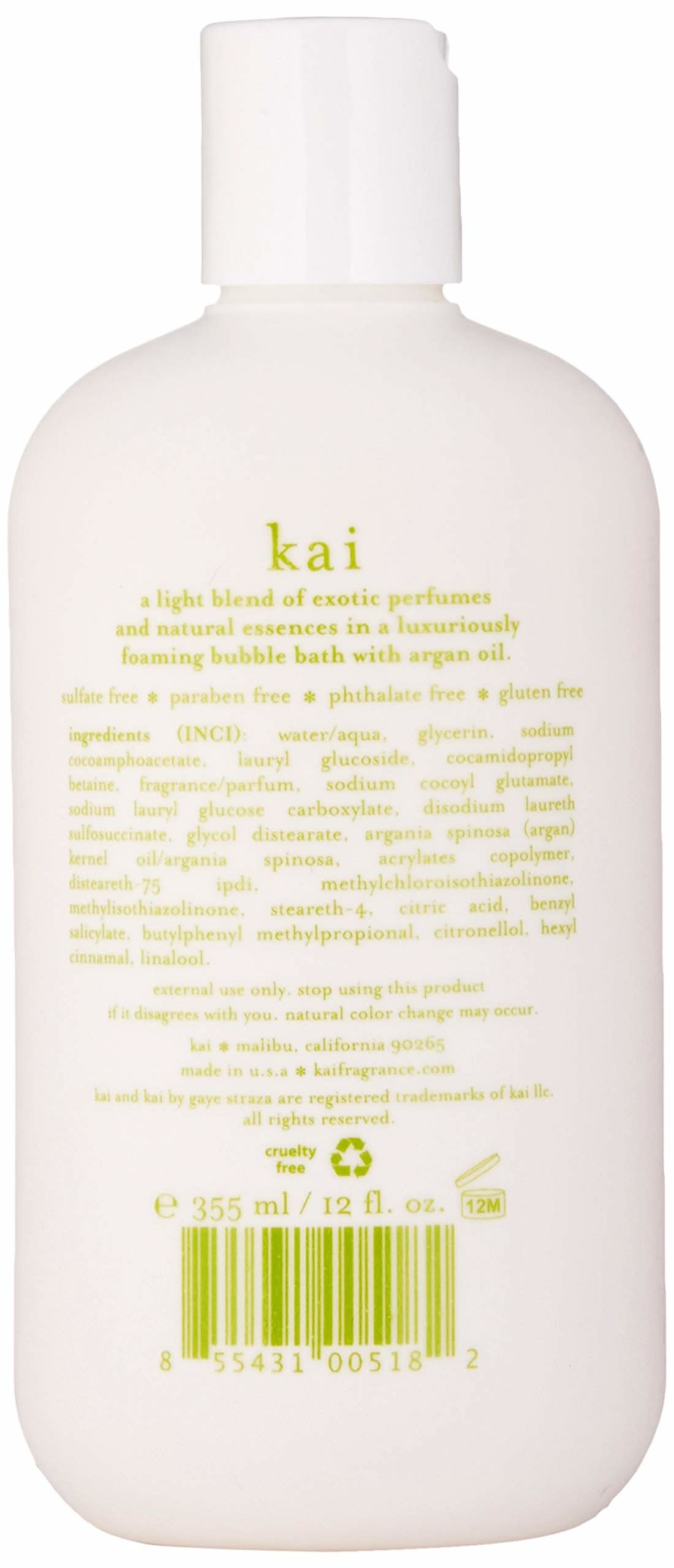 Luxurious Foaming Bathing Bubbles with Argan Oil - 12oz