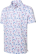 Ironwave Fitness men's short sleeve quick dry golf polo