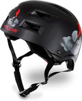 Flybar Bike Helmet- Multi Sport Dual Certified Adjustable Dial, Lightweight Skateboard Helmet, Roller Skating, Pogo, Electric Scooter, Snowboard, Boys and Girls Kids- Adults Helmets