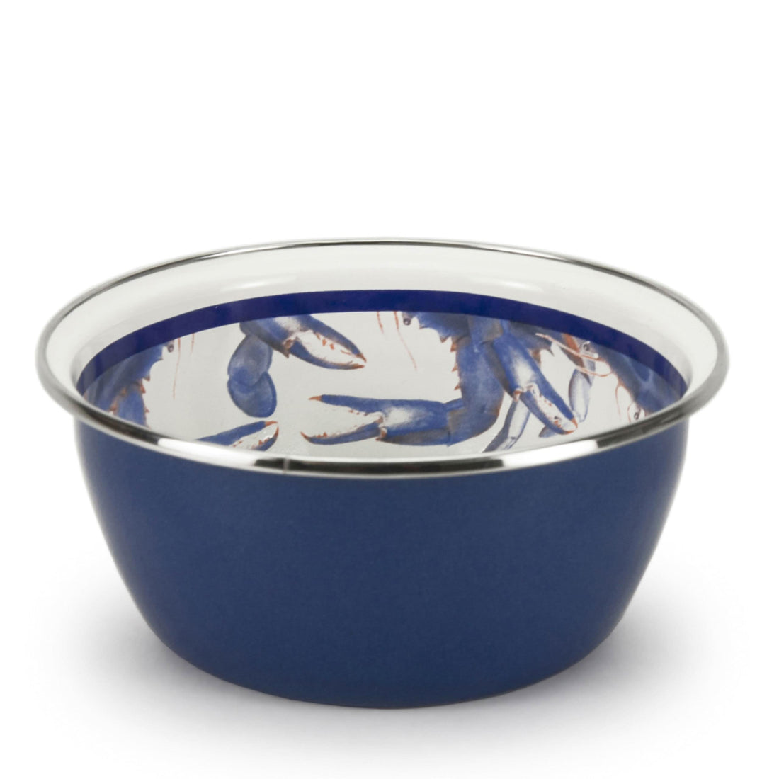 Aspen Grove Enamelware Salad Bowls - Rustic Set of 4