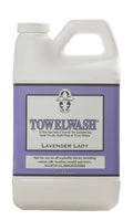 64 oz bottle of Le Blanc Lavender Towel Wash for fluffy, fragrant towels